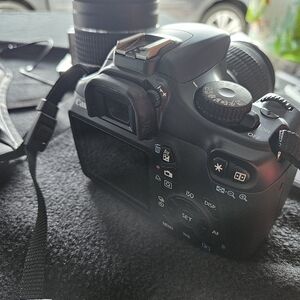 Cannon Rebel camera and accessories